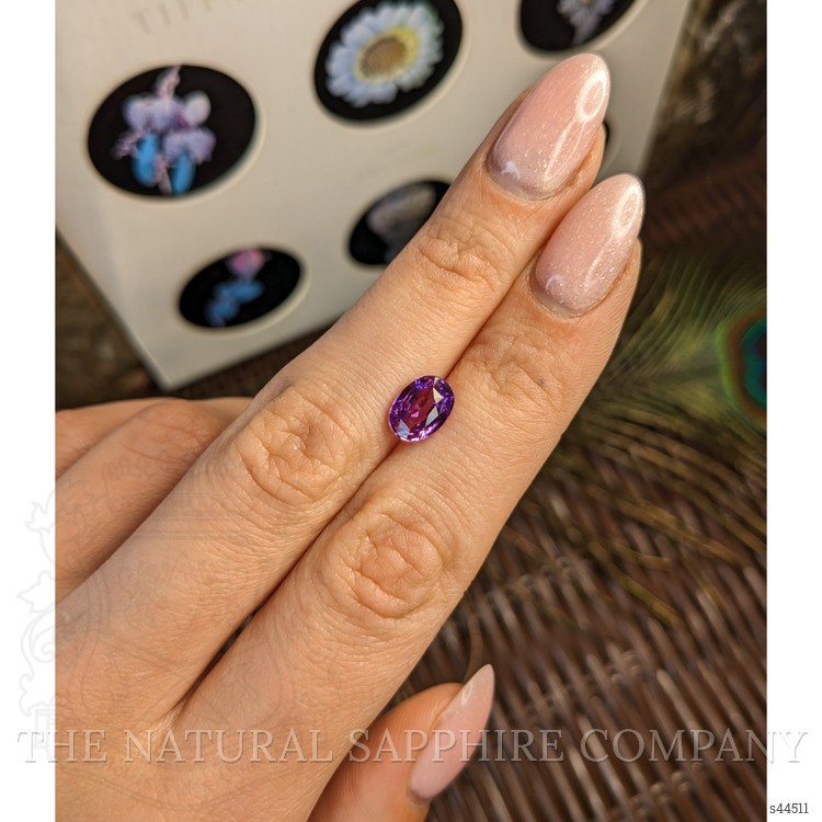 2.05 Ct. Pinkish Purple Sapphire from Madagascar