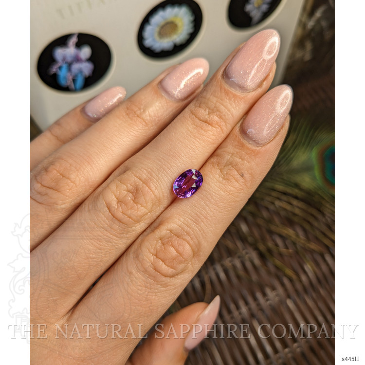 2.05 Ct. Pinkish Purple Sapphire from Madagascar