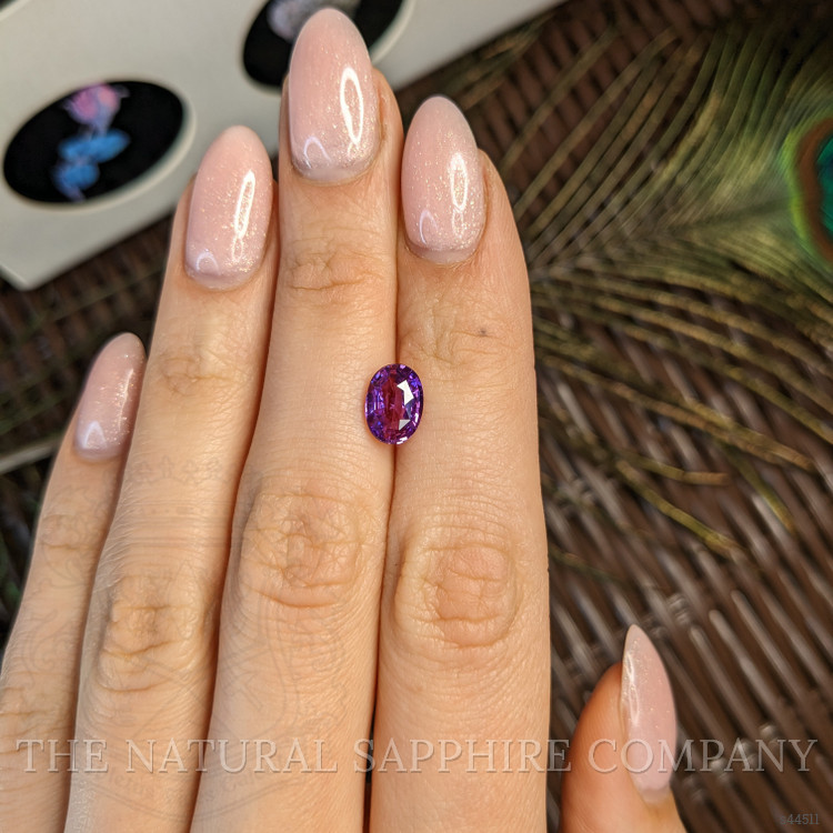 2.05 Ct. Pinkish Purple Sapphire from Madagascar