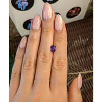 1.54 Ct. Bi Color / Parti Sapphire from Madagascar Life Style