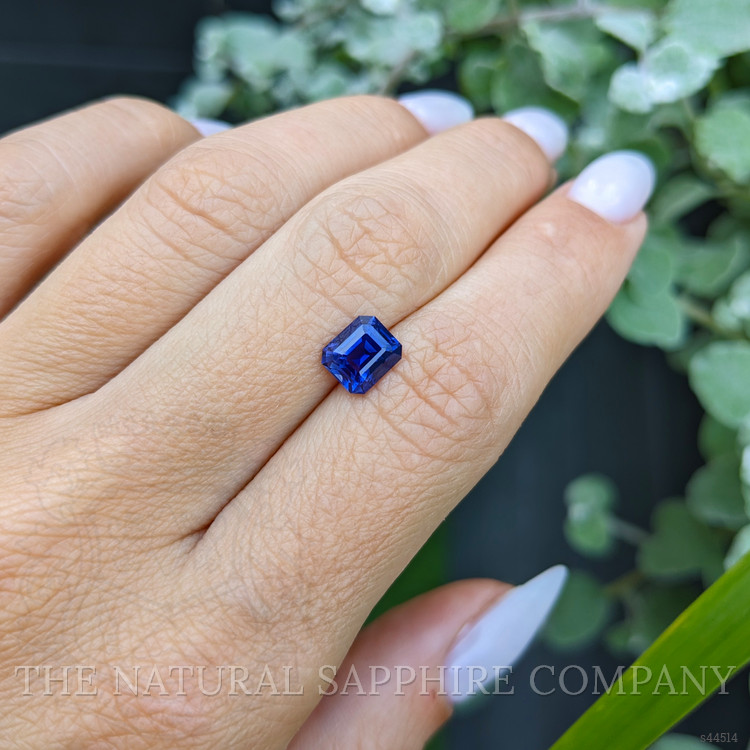 1.77 Ct. Bluish Purple Sapphire from Madagascar
