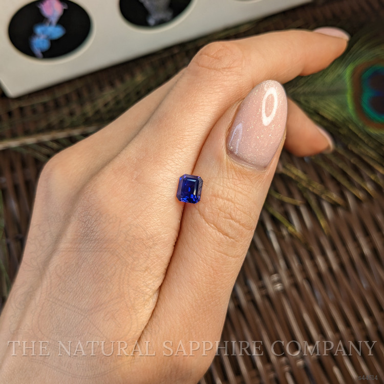 1.77 Ct. Bluish Purple Sapphire from Madagascar