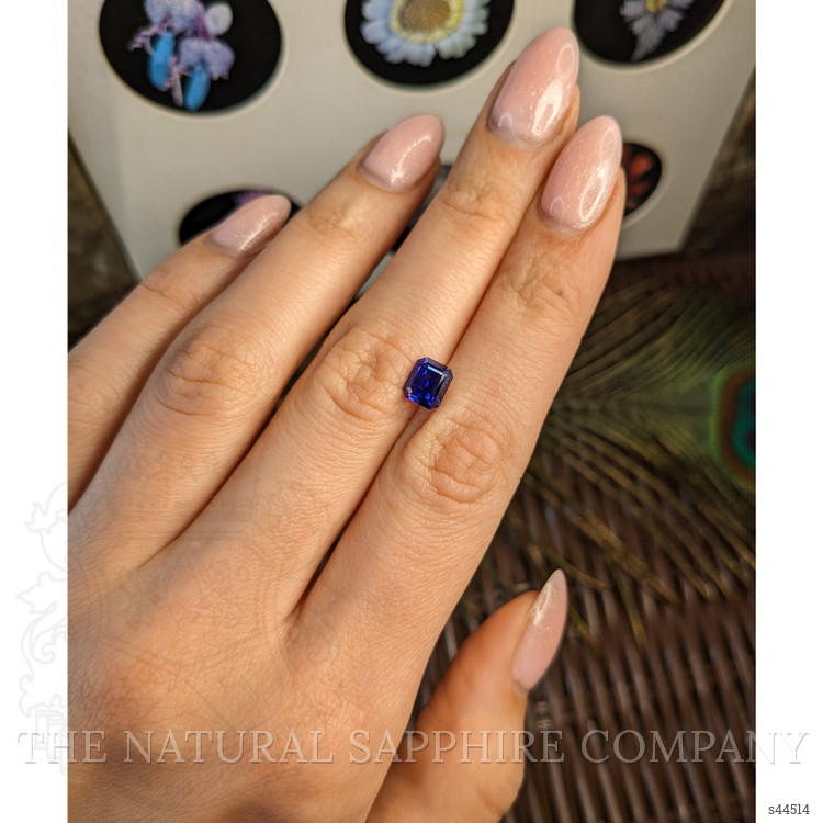 1.77 Ct. Bluish Purple Sapphire from Madagascar