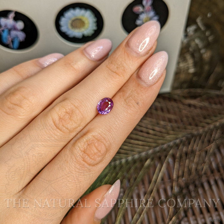 1.50 Ct. Purplish Pink Sapphire from Madagascar