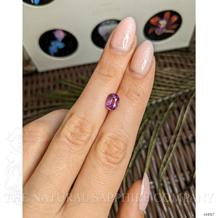 1.57 Ct. Purplish Pink Sapphire from Madagascar