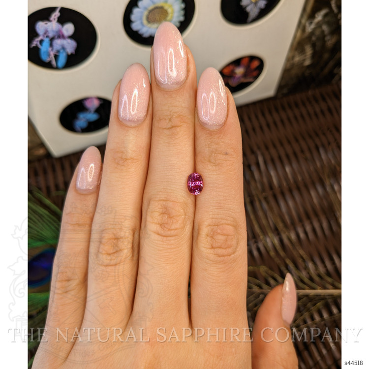 1.55 Ct. Purplish Pink Sapphire from Madagascar