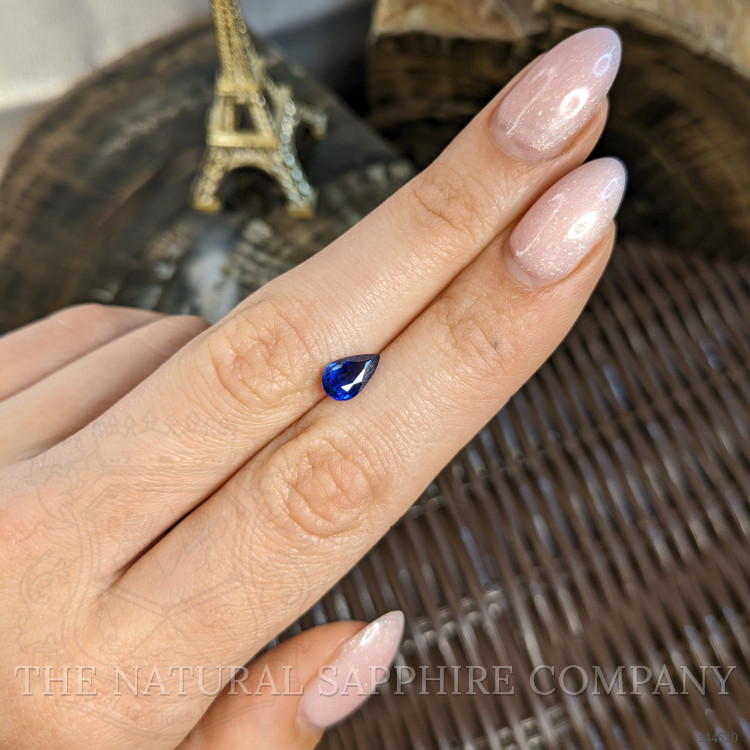 1.37 Ct. Blue Sapphire from Ceylon (Sri Lanka)