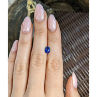1.59 Ct. Blue Sapphire from Ceylon (Sri Lanka) Life Style