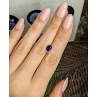 1.68 Ct. Blue Sapphire from Ceylon (Sri Lanka) Life Style