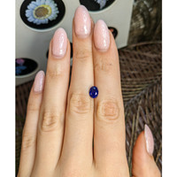 1.68 Ct. Blue Sapphire from Ceylon (Sri Lanka) Life Style