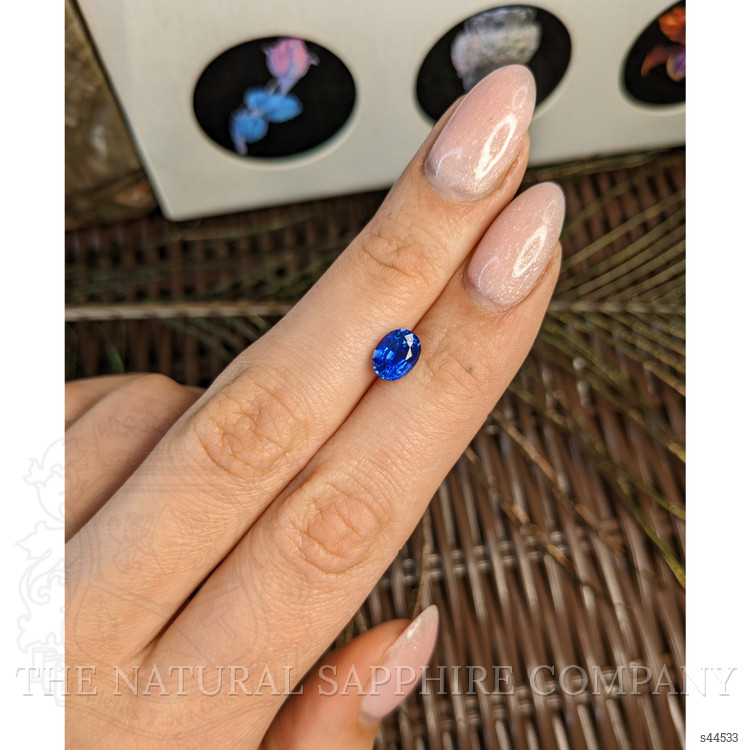 1.72 Ct. Blue Sapphire from Ceylon (Sri Lanka)