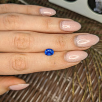 1.72 Ct. Blue Sapphire from Ceylon (Sri Lanka) Life Style