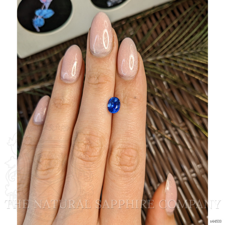 1.72 Ct. Blue Sapphire from Ceylon (Sri Lanka)