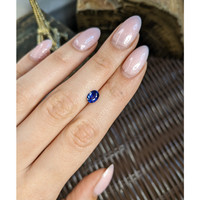 1.09 Ct. Blue Sapphire from Ceylon (Sri Lanka) Life Style