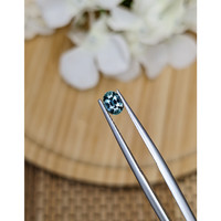 0.65 Ct. Bluish Green Sapphire from Ceylon (Sri Lanka) Life Style