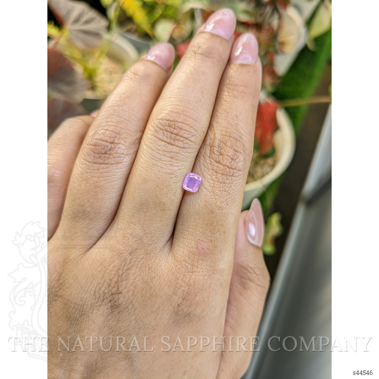 0.66 Ct. Pinkish Purple Sapphire from Ceylon (Sri Lanka)