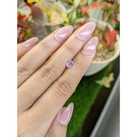 0.52 Ct. Purple Sapphire from Ceylon (Sri Lanka) Life Style