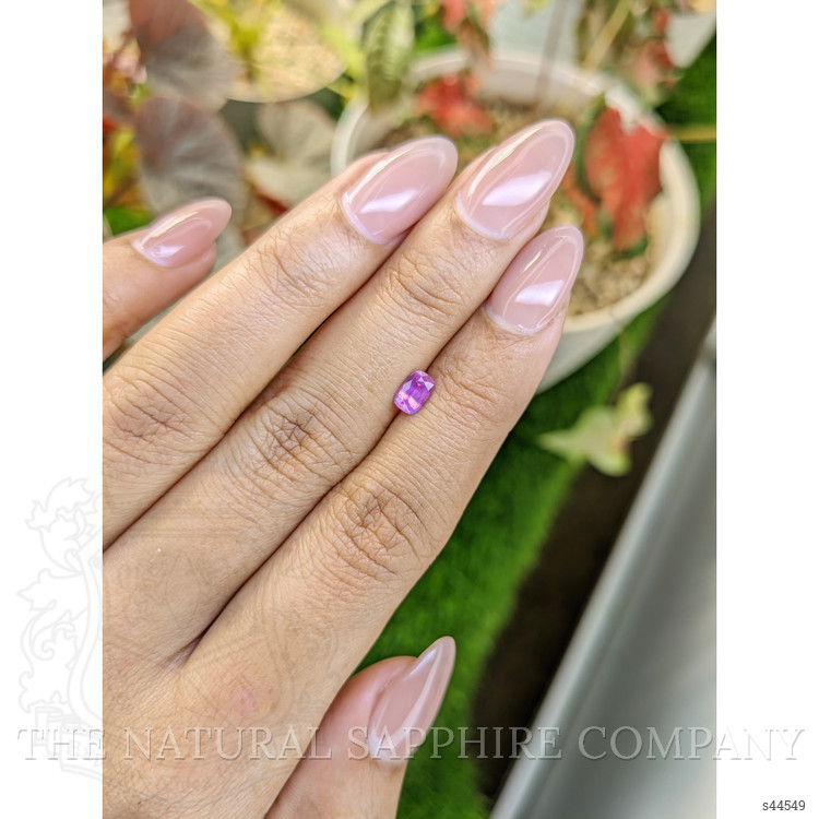 0.54 Ct. Pinkish Purple Sapphire from Ceylon (Sri Lanka)