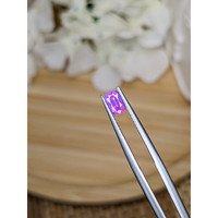0.54 Ct. Pinkish Purple Sapphire from Ceylon (Sri Lanka) Life Style