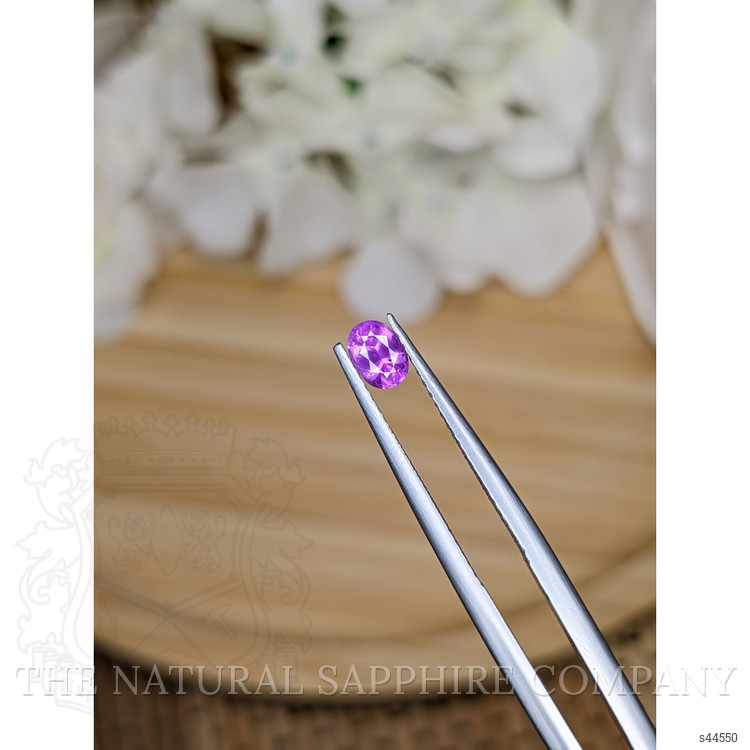 0.47 Ct. Pinkish Purple Sapphire from Ceylon (Sri Lanka)