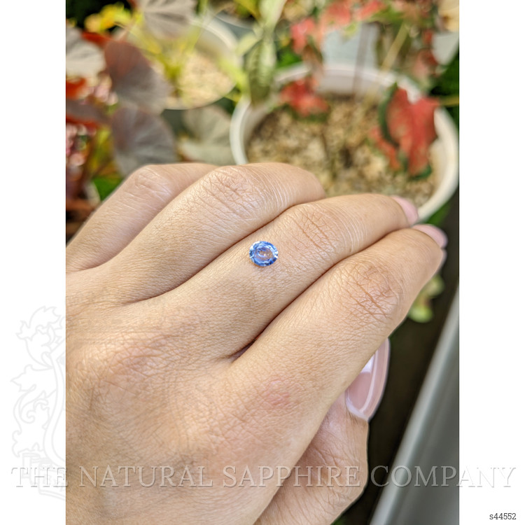 0.48 Ct. Blue Sapphire from Ceylon (Sri Lanka)