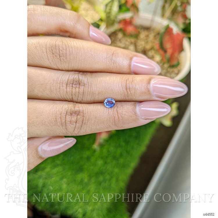 0.48 Ct. Blue Sapphire from Ceylon (Sri Lanka)