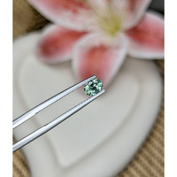 0.56 Ct. Bluish Green Sapphire from Ceylon (Sri Lanka) Life Style
