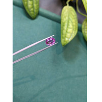 3.01 Ct. Purplish Pink Sapphire from Ceylon (Sri Lanka) Life Style