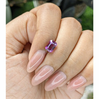 2.04 Ct. Pinkish Purple Sapphire from Ceylon (Sri Lanka) Life Style