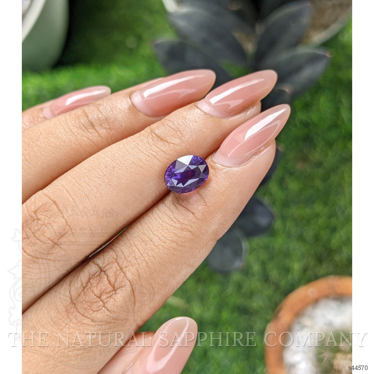 3.05 Ct. Purple Sapphire from Tanzania