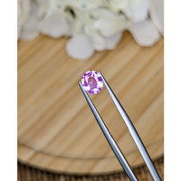 1.07 Ct. Purplish Pink Sapphire from Ceylon (Sri Lanka) Life Style