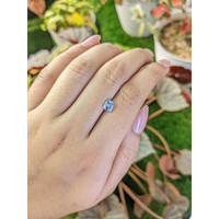 1.04 Ct. Blue Sapphire from Ceylon (Sri Lanka) Life Style