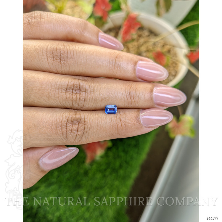 0.49 Ct. Blue Sapphire from Ceylon (Sri Lanka)