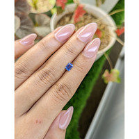 0.49 Ct. Blue Sapphire from Ceylon (Sri Lanka) Life Style
