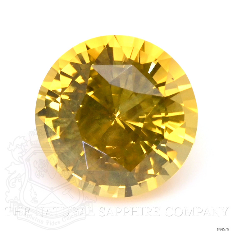 0.68 Ct. Yellow Sapphire from Ceylon (Sri Lanka)