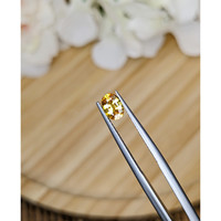 0.73 Ct. Orangish Yellow Sapphire from Ceylon (Sri Lanka) Life Style