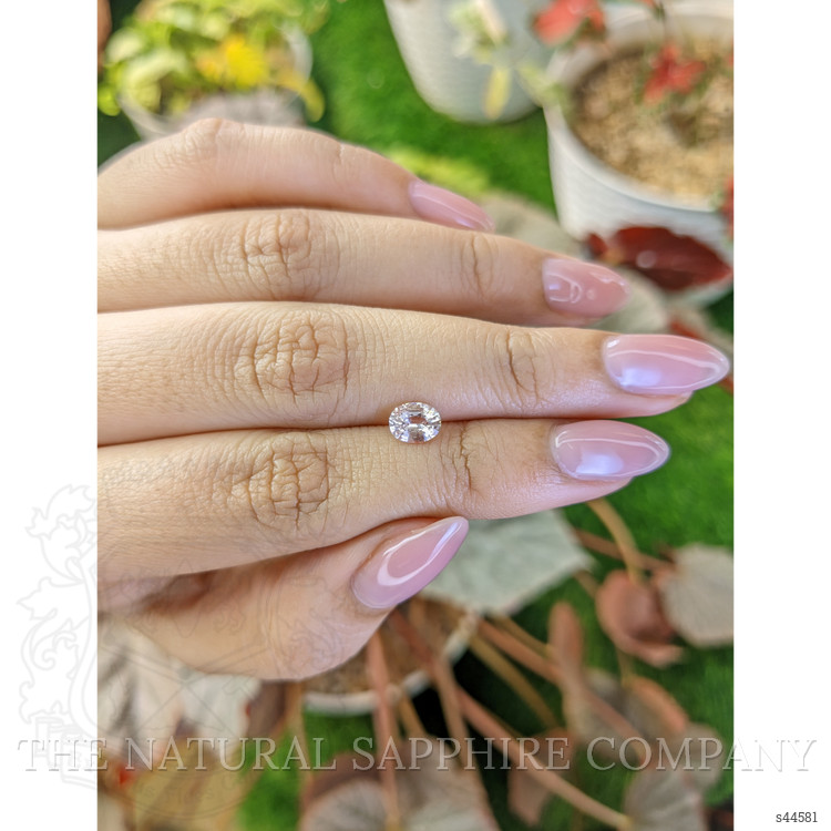 0.82 Ct. Peach Sapphire from Ceylon (Sri Lanka)