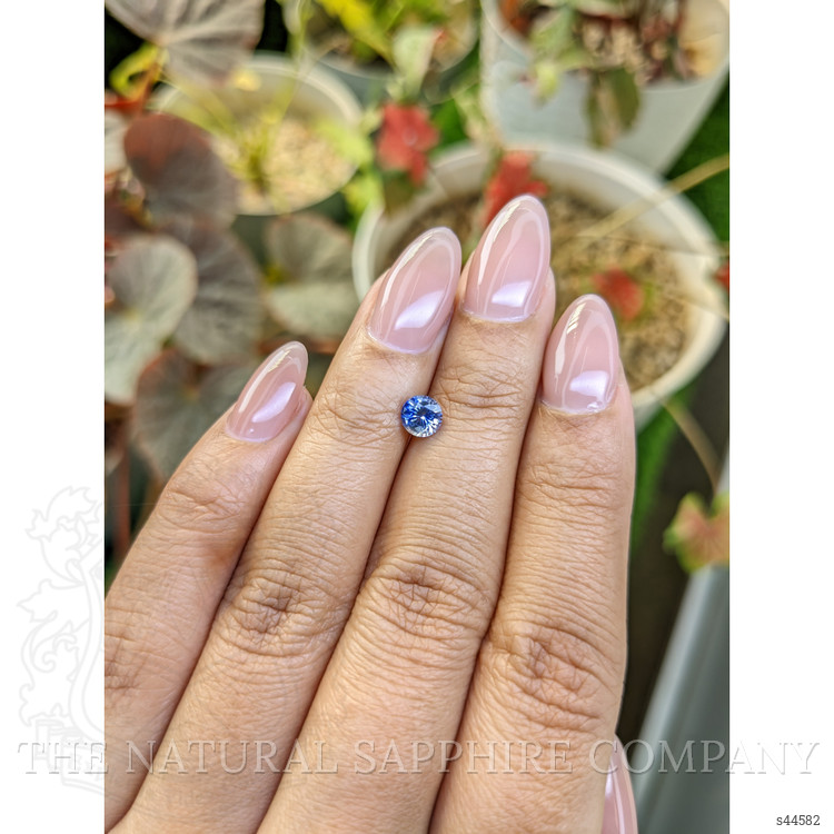 0.75 Ct. Blue Sapphire from Ceylon (Sri Lanka)