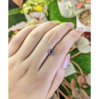 1.20 Ct. Pinkish Purple Sapphire from Madagascar Life Style