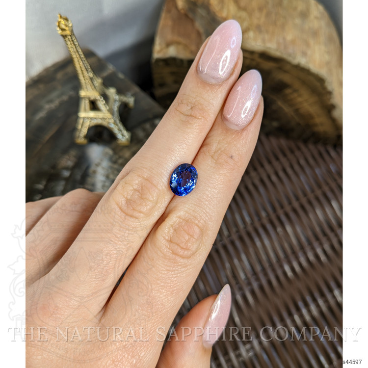 4.26 Ct. Blue Sapphire from Ceylon (Sri Lanka)