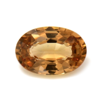 0.52 Ct. Yellowish Orange Sapphire from Ceylon (Sri Lanka) Video