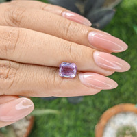 2.05 Ct. Purplish Pink Sapphire from Ceylon (Sri Lanka) Life Style