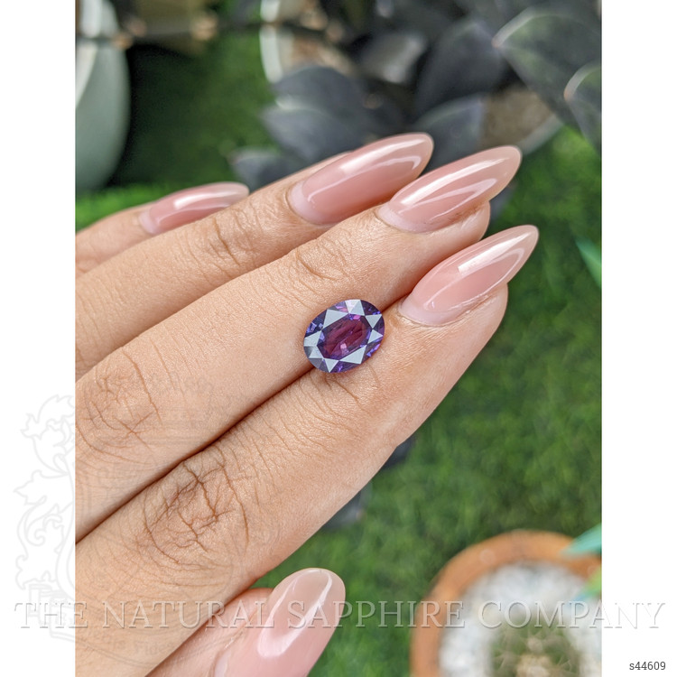 2.51 Ct. Pinkish Purple Sapphire from Ceylon (Sri Lanka)