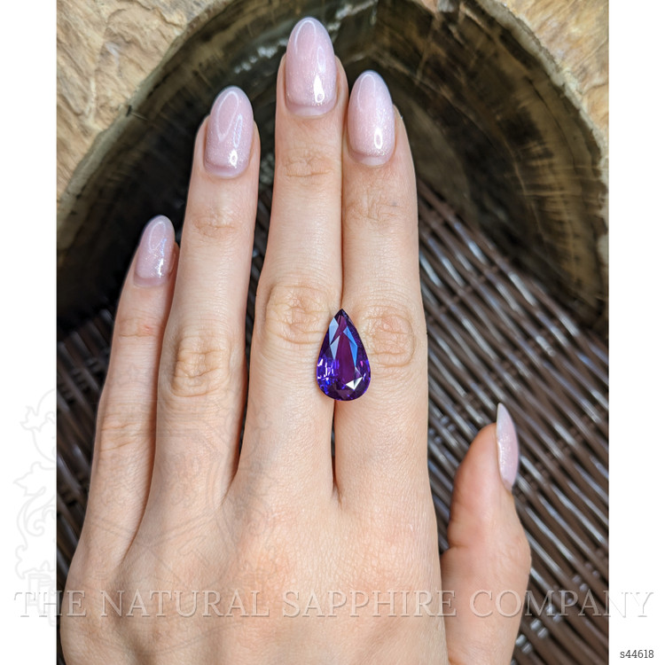 10.07 Ct. Purple Sapphire from Madagascar