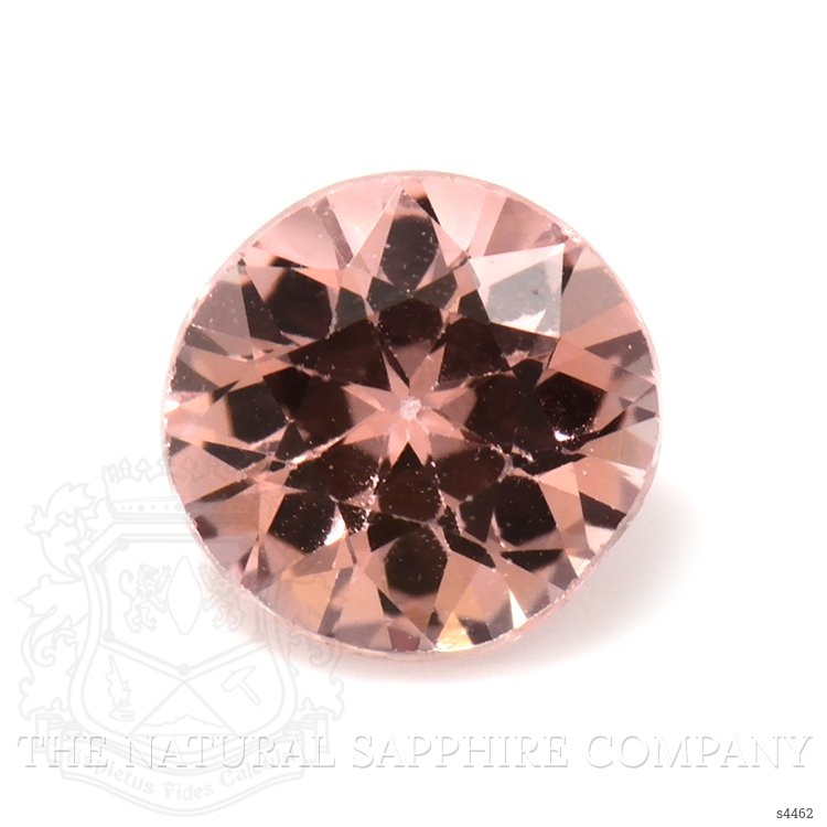 0.52 Ct. Peach Sapphire from Ceylon (Sri Lanka)