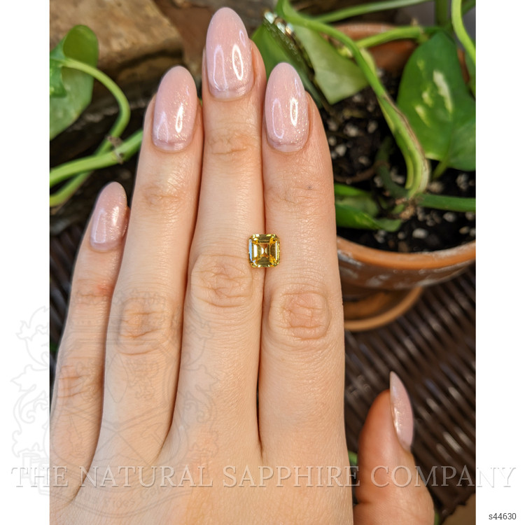 2.52 Ct. Yellow Sapphire from Ceylon (Sri Lanka)