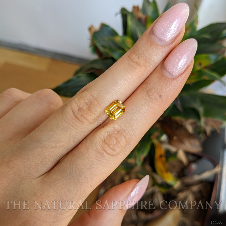 2.55 Ct. Yellow Sapphire from Ceylon (Sri Lanka)