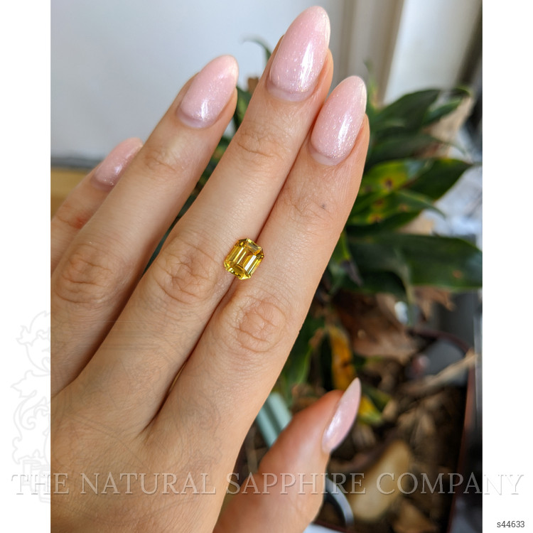 2.55 Ct. Yellow Sapphire from Ceylon (Sri Lanka)