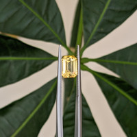 2.56 Ct. Yellow Sapphire from Ceylon (Sri Lanka) Life Style
