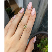 3.00 Ct. Yellow Sapphire from Ceylon (Sri Lanka) Life Style